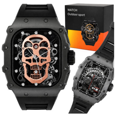 Smartwatch zegarek męski sportowy AK65 Amoled 1,95'' D1168