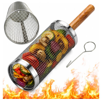 Kosz do grilla grillowania warzyw D1175
