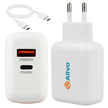 Ładowarka sieciowa USB / USB-C 45W PD QC-3.0 + Kabel USB-C do USB-C (AL45 + ALDG977) AL45K (15)