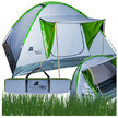 Namiot Turystyczny 4-Osobowy Camping Iglo + Daszek D620