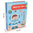 [PACZA][1] Układanka Magnetyczna Ubieranie Chłopca Montessori U979 (5)