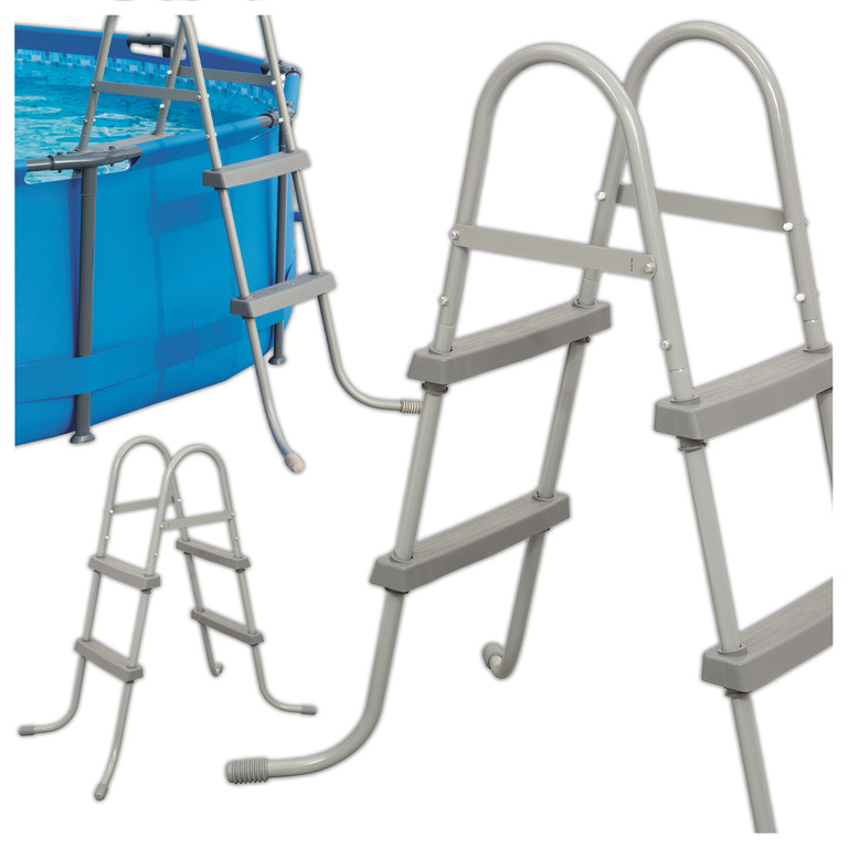 Drabinka do Basenu Schody Basenowe 84cm Bestway 58430 D1040 (2)