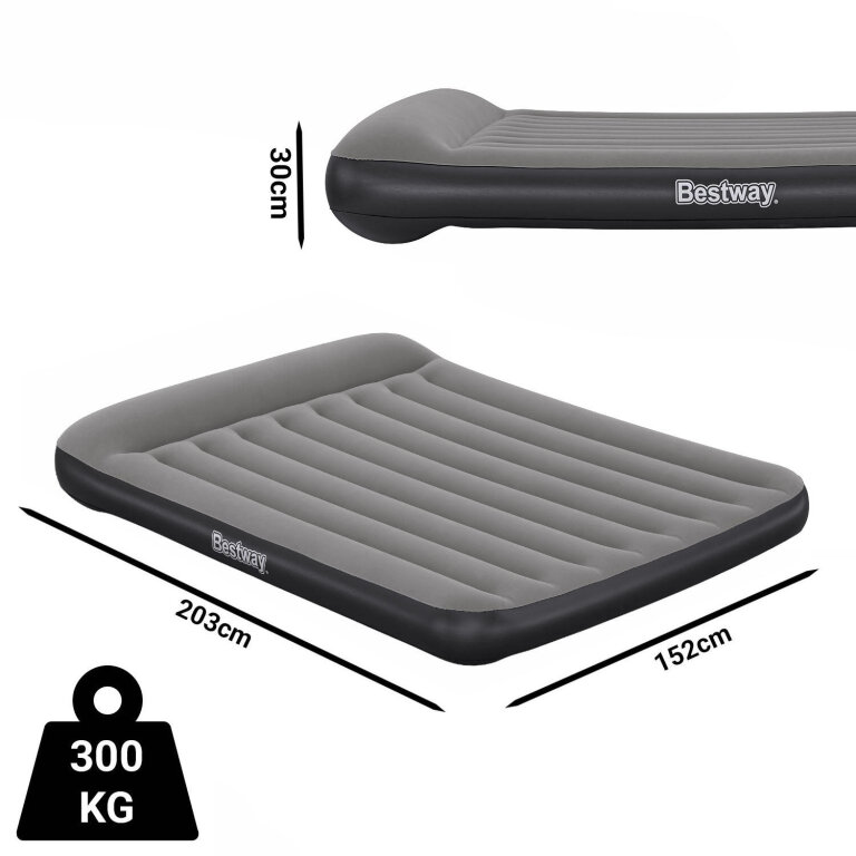 Materac Dmuchany Dwuosobowy 203x152x25cm Bestway 671BS K375 (3)