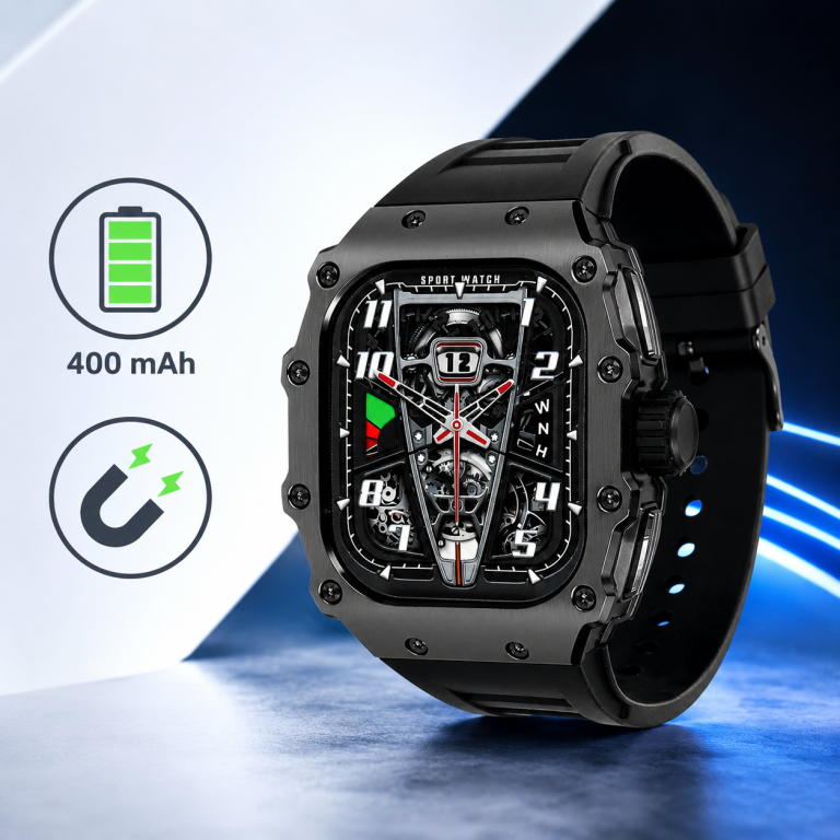 Smartwatch zegarek męski sportowy AK65 Amoled 1,95'' D1168 (10)