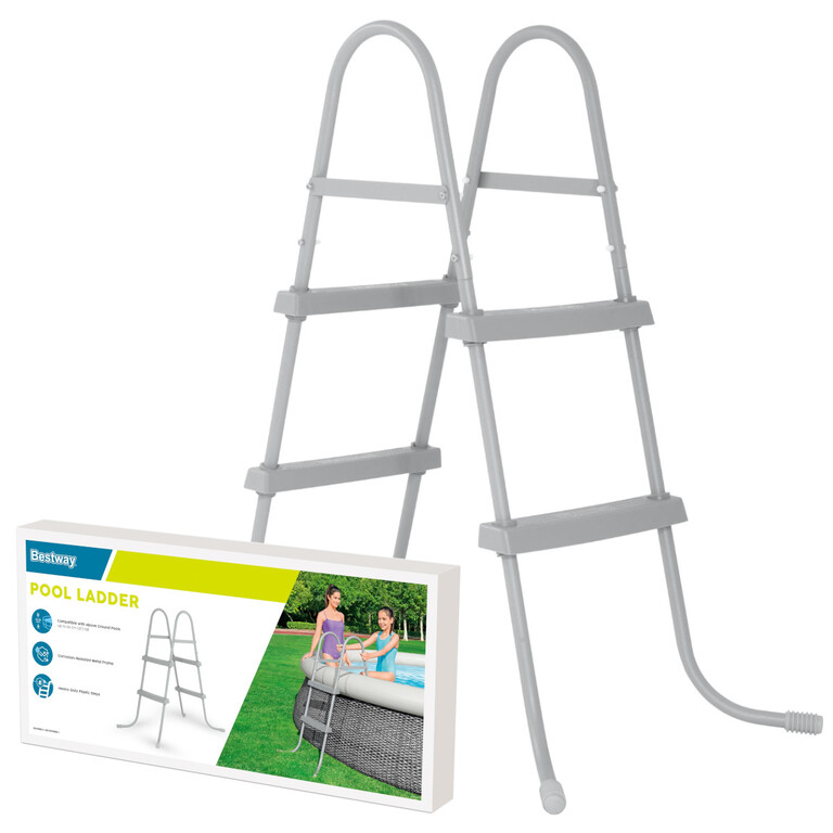 Drabinka do Basenu Schody Basenowe 84cm Bestway 58430 D1040 (1)