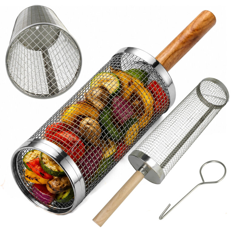Kosz do grilla grillowania warzyw D1175 (13)
