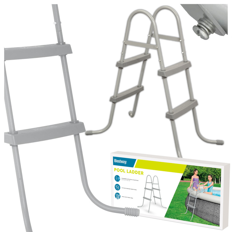 Drabinka do Basenu Schody Basenowe 84cm Bestway 58430 D1040 (4)