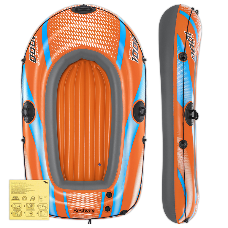 Dmuchany Ponton Łódź 162 X 96cm Bestway 61135 K275 (14)