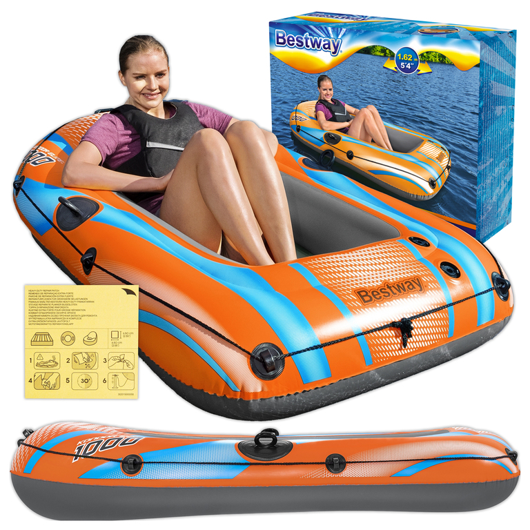 Dmuchany Ponton Łódź 162 X 96cm Bestway 61135 K275 (1)